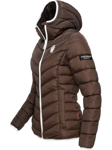 Navahoo Winterjacke Elva in Dark Choco