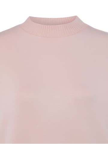 OPUS Kurzarm-Sweatshirt Galita in rosa
