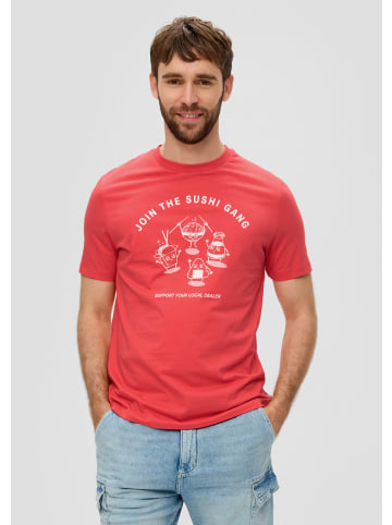 s.Oliver T-Shirt in 25D1_korallrot