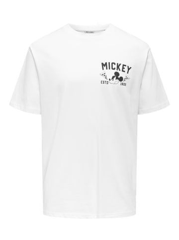 ONLY & SONS T-shirt in Bright White