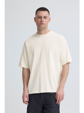 BLEND Rundhalsshirt BHKarim in Creme