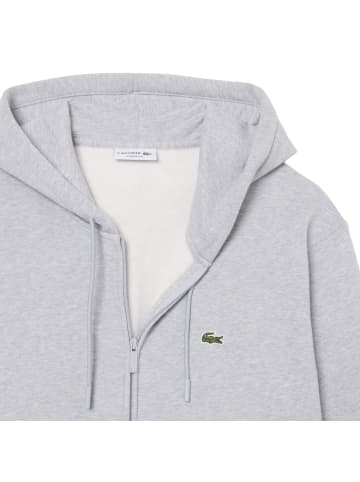 Lacoste Sweatjacke 1er Pack in Hellgrau