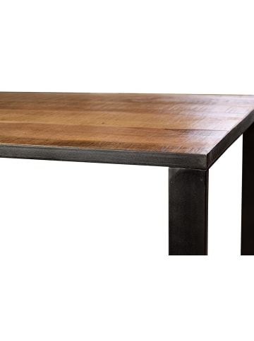 Giner y Colomer Tisch aus Mangoholz und Eisen in Brown