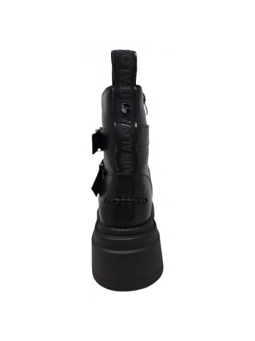 Buffalo Kurzstiefel Mars Biker in Schwarz