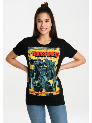 Logoshirt T-Shirt Transformers - Robots In Disguise in schwarz