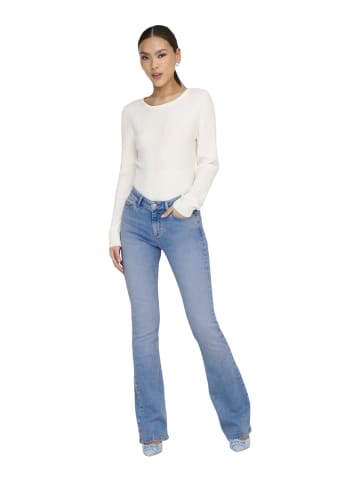 ONLY Jeans ONLBLUSH MID FLARED TAI198 flared in Blau