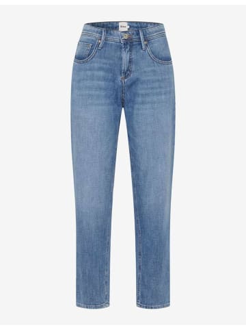 BRAX  Verkürzte Five-Pocket-Jeans in Used Light Blue