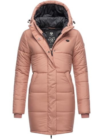 ragwear Steppmantel Relive Long Remake in Nude