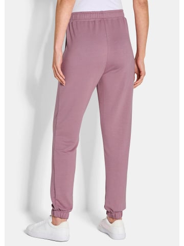 GOLDNER Kurzgröße:  Bequeme Viskose-Schlupfhose, Doppelpack in altrosé / grau