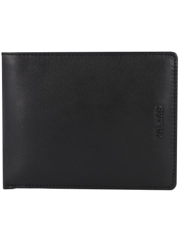 PICARD Brooklyn Geldbörse Leder 13 cm in schwarz