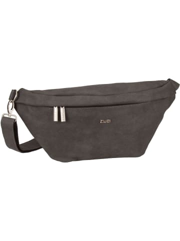 Zwei Bauchtasche / Gürteltasche Mademoiselle MH80 in Nubuk/Stone