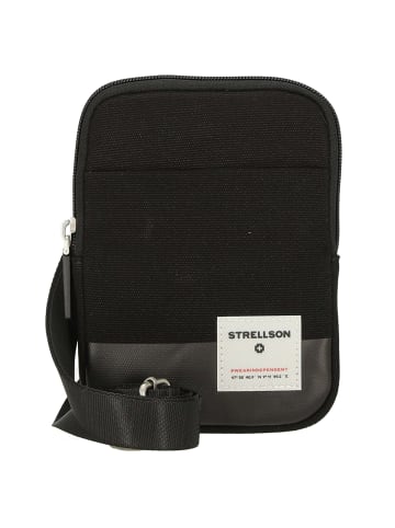 Strellson Tottenham Brian - Schultertasche XS 18 cm (black) in schwarz