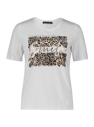 Betty Barclay Basic Shirt mit Placement in Patch White/Black