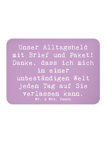 Mr. & Mrs. Panda Kühlschrankmagnet Spruch Briefe & Pakete mit Sp... in Lavendeltraum