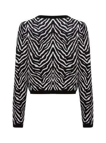 comma Strickjacke in schwarz - 0001