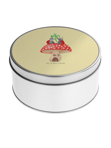 Mr. & Mrs. Panda Aufbewahrungsbehälter Marienkäfer Fliegenpilz o... in Gelb Pastell