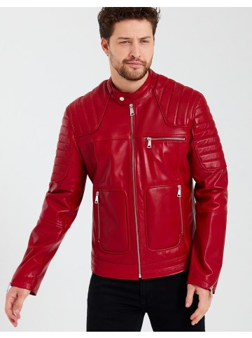 Ron Tomson Lederjacke in RED