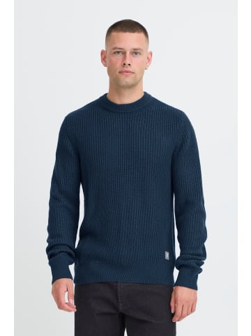 BLEND Strickpullover BHMRibi in Blau