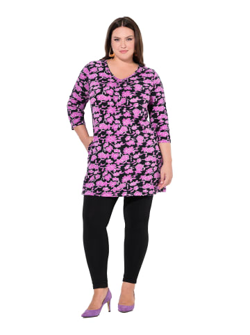 Ulla Popken Longshirt in schwarz