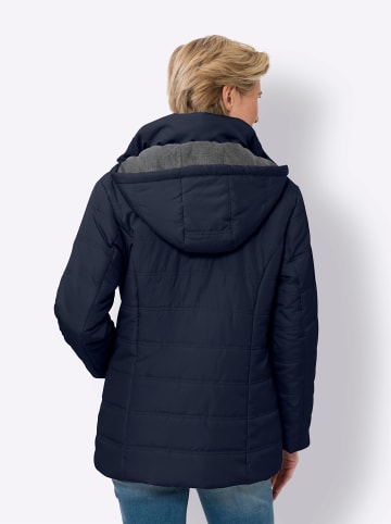 Sieh an! Steppjacke in marine