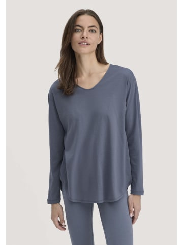 Hessnatur Longsleeve in schieferblau