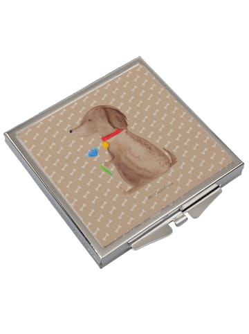 Mr. & Mrs. Panda Klappbarer Spiegel Hund Blume ohne Spruch in Hundeglück