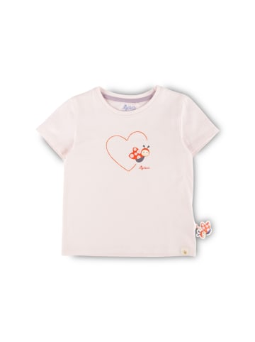 Sigikid T-Shirt happy ladybug in Hellrosa