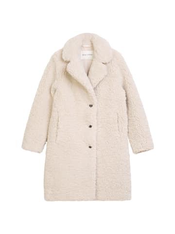 Marc O'Polo Teddymantel relaxed in Light Oat