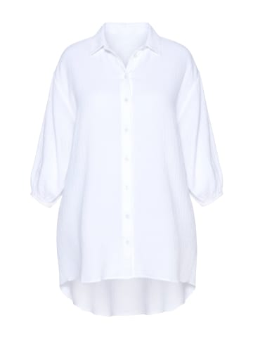 Angel of Style Hemdbluse in schneeweiß