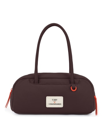 Les Visionnaires Unio Zicke Schultertasche 33 cm chocolate