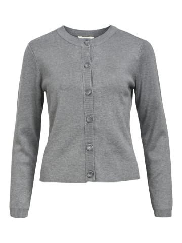 Object Strickjacke in Medium Grey Melange
