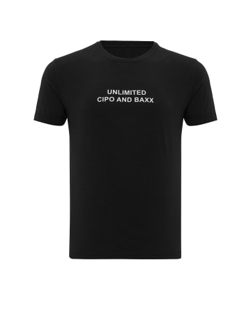 Cipo & Baxx T-Shirt CT827 in BLACK