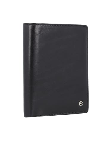 Esquire Toscana Geldbörse RFID Leder 10 cm in schwarz