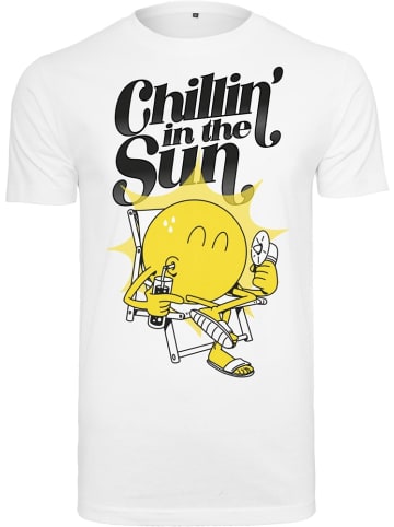 Mister Tee T-Shirt "Chillin' the Sun Tee" in Weiß