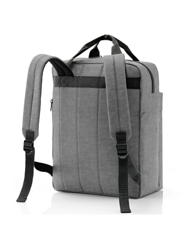 Reisenthel Allday Rucksack 39 cm Laptopfach in twist silver