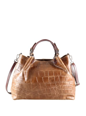 collezione alessandro XL Ledertasche " McBarth " in cognac