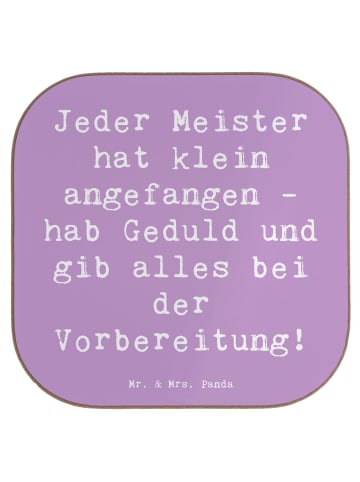 Mr. & Mrs. Panda gläseruntersetzer Spruch Wettkampfvorbereitung ... in Lavendeltraum