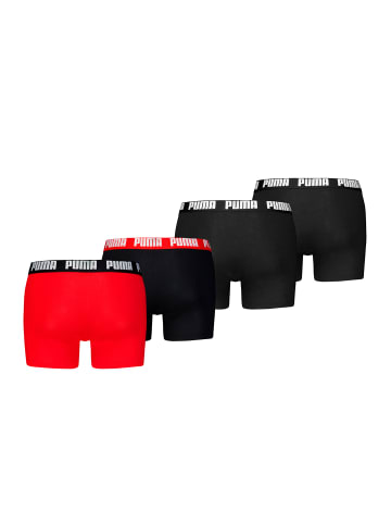 Puma Boxershorts PUMA MEN EVERYDAY BASIC BOXERS 2P in 232 - black / red