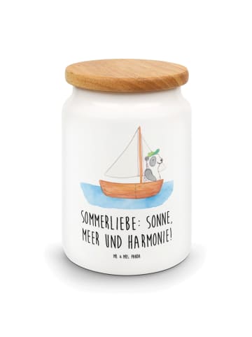 Mr. & Mrs. Panda Dose Sommerliebe mit Spruch in Weiß