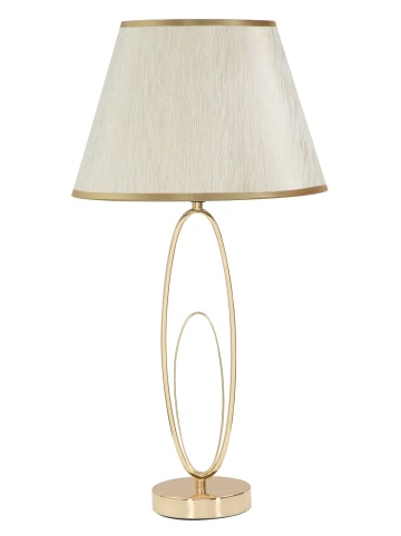 Mauro Ferretti Tischlampe aus goldenem Metall, Ø 30 x 58 cm
