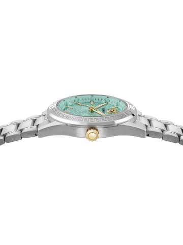 Versace Analoguhr für Herren in blau