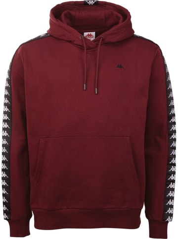 Kappa Hoodie "Hoodie" in Rot