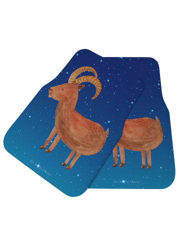 Mr. & Mrs. Panda Automatte Sternzeichen Steinbock ohne Spruch in Sternenhimmel Blau