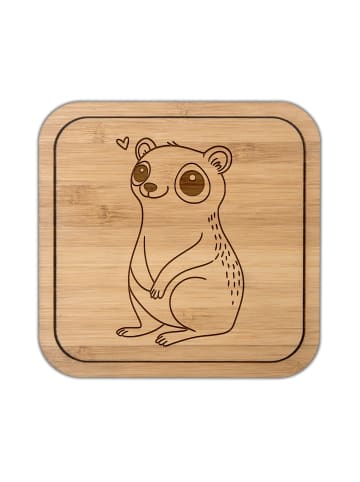 Mr. & Mrs. Panda Tassenuntersetzer Plumplori Glücklich ohne Spruch in Transparent