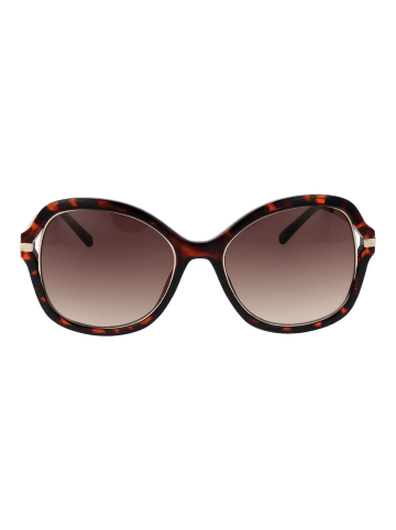 Guess Frauen Sonnenbrillen Schmetterling Braun