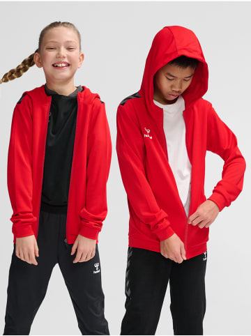 Hummel Reißverschluss Jacke Hmlauthentic Multisport Kinder in TRUE RED