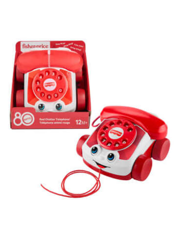 Mattel Spielzeug - Fisher-Price Mattel 80th Anniversary Ruby Red Chatter Phone