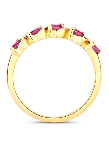 Rafaela Donata Ring Sterling Silber Rhodolith in gelbgold
