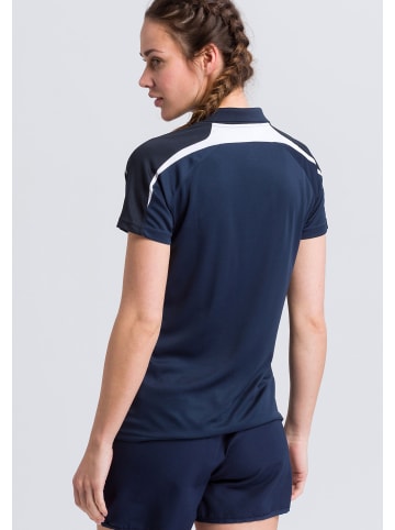 erima Liga 2.0 Poloshirt in new navy/dark navy/weiss