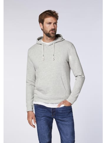 Detto Fatto Hoodie im Basic-Stil in Grau